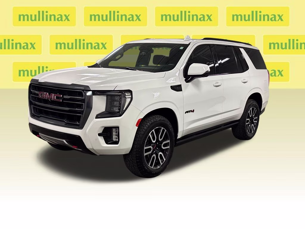 2023 Summit White GMC Yukon AT4 4X4 SUV