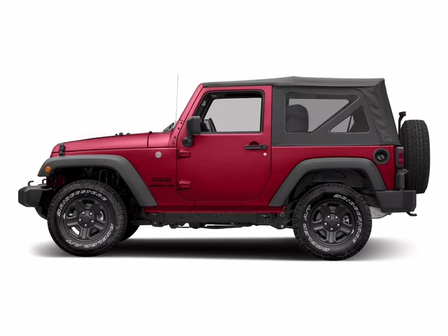 2016 Firecracker Red Clearcoat Jeep Wrangler Willys Wheeler 4X4 SUV