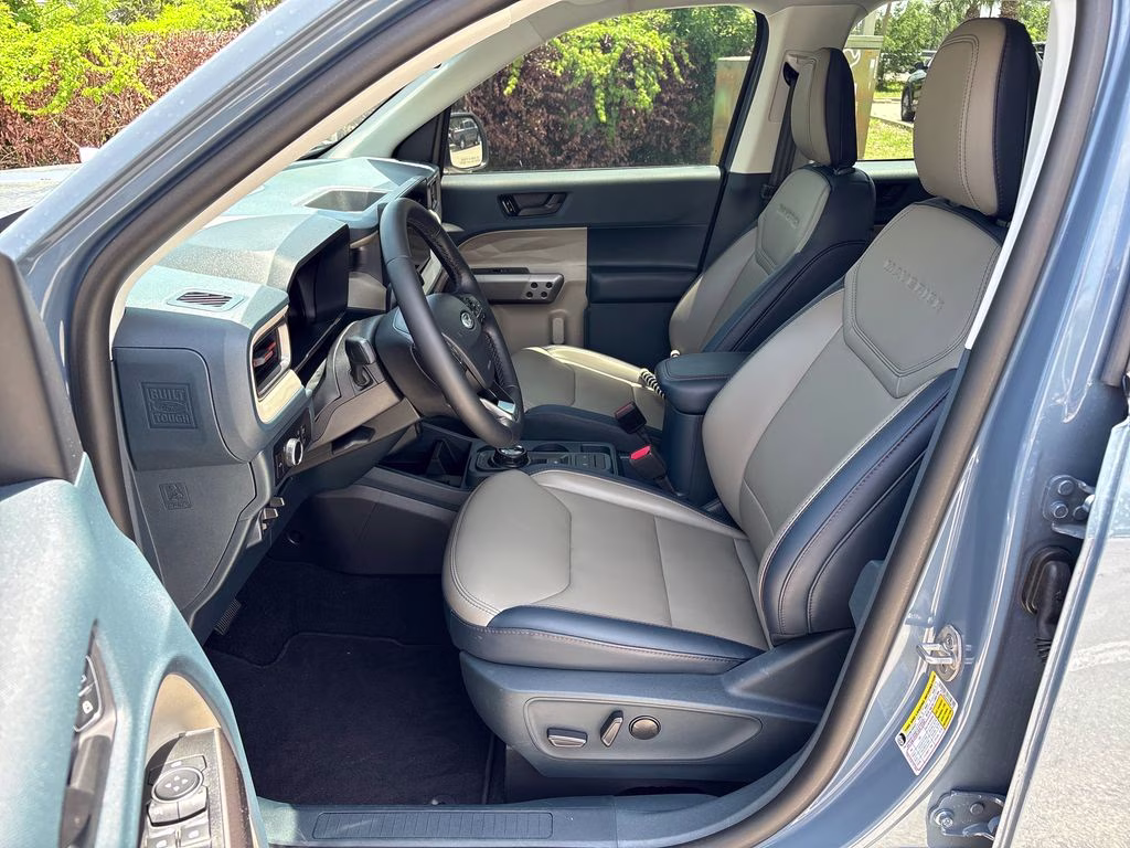 2025 Azure Gray Metallic Tri-Coat Ford Maverick Lariat AWD Truck