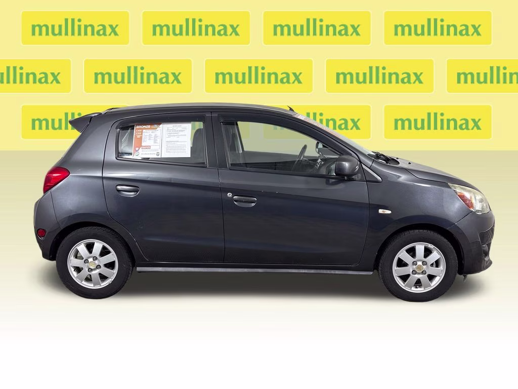 2014 Thunder Gray Mitsubishi Mirage ES FWD Hatchback