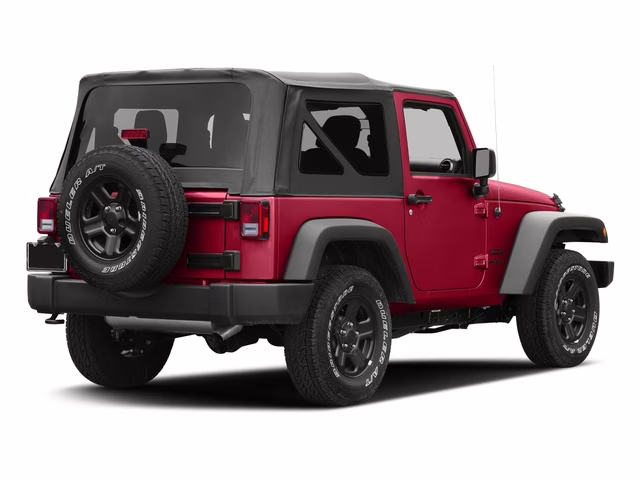 2016 Firecracker Red Clearcoat Jeep Wrangler Willys Wheeler 4X4 SUV