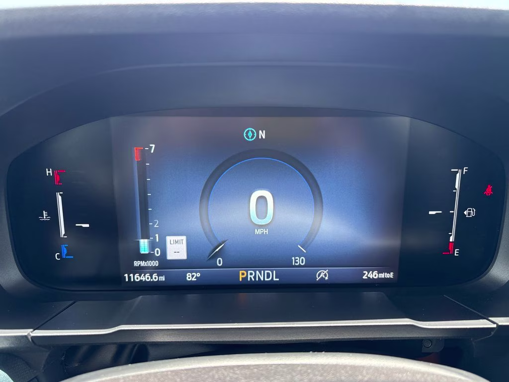 2025 Azure Gray Metallic Tri-Coat Ford Maverick Lariat AWD Truck