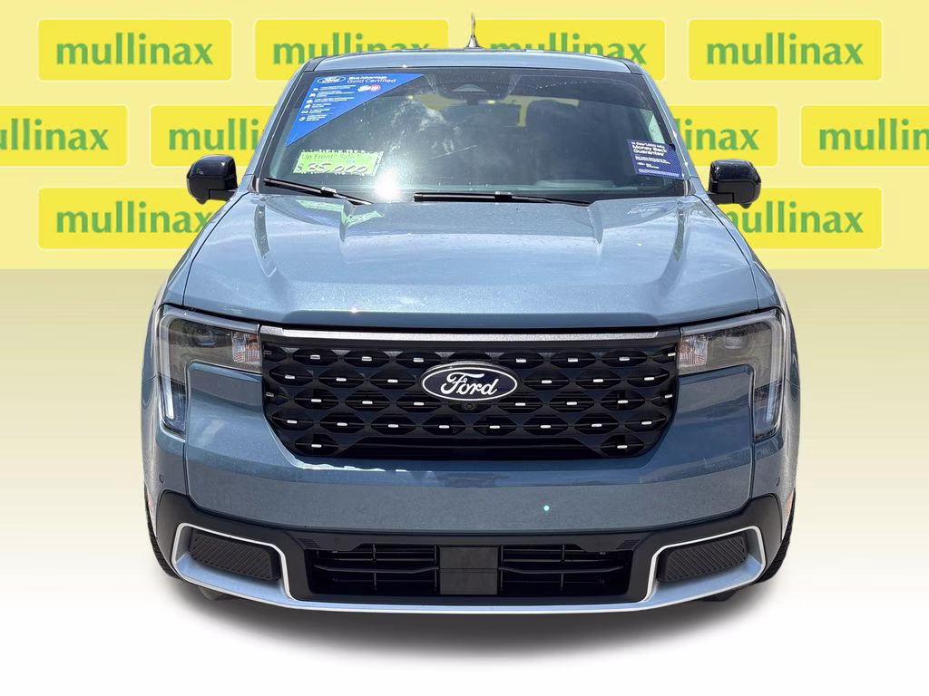 2025 Azure Gray Metallic Tri-Coat Ford Maverick Lariat AWD Truck