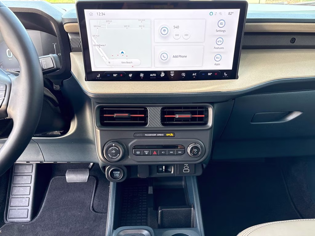 2025 Azure Gray Metallic Tri-Coat Ford Maverick Lariat AWD Truck