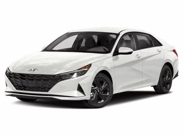 2021 Quartz White Hyundai Elantra SEL FWD Sedan