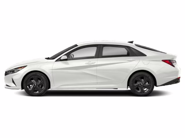 2021 Quartz White Hyundai Elantra SEL FWD Sedan