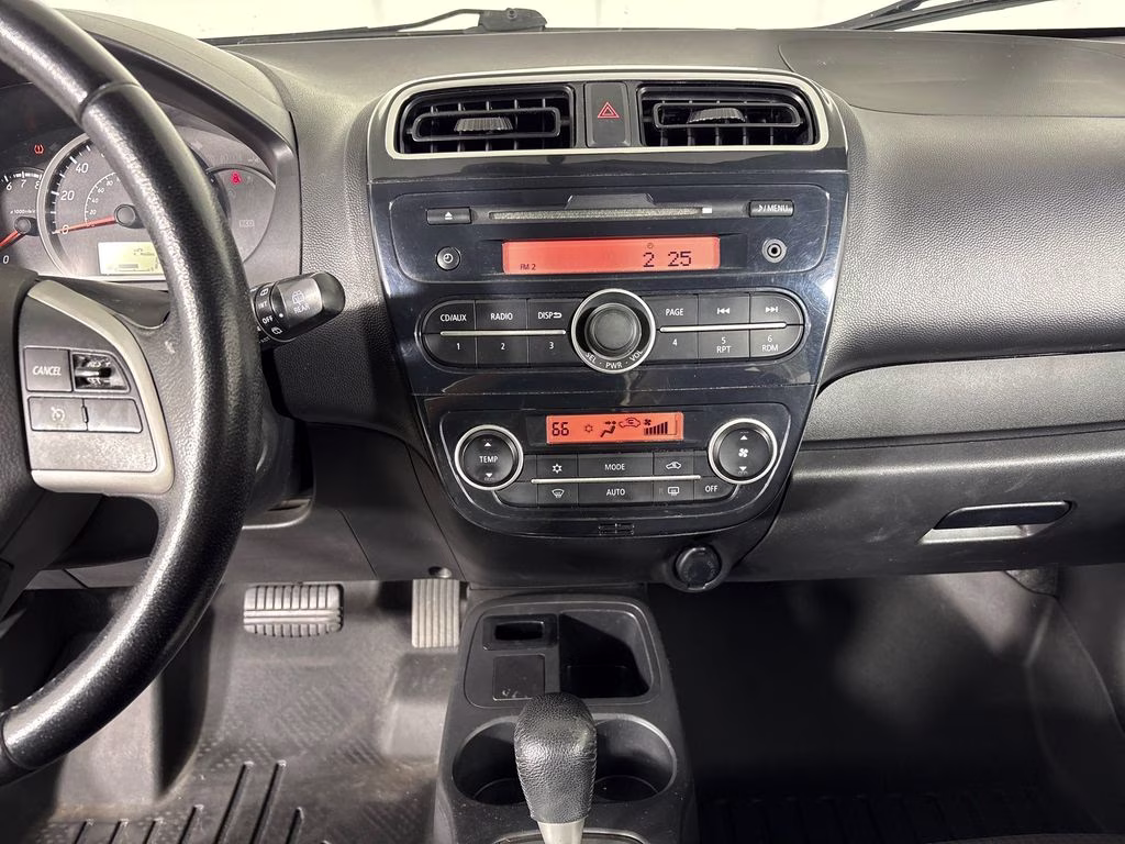 2014 Thunder Gray Mitsubishi Mirage ES FWD Hatchback