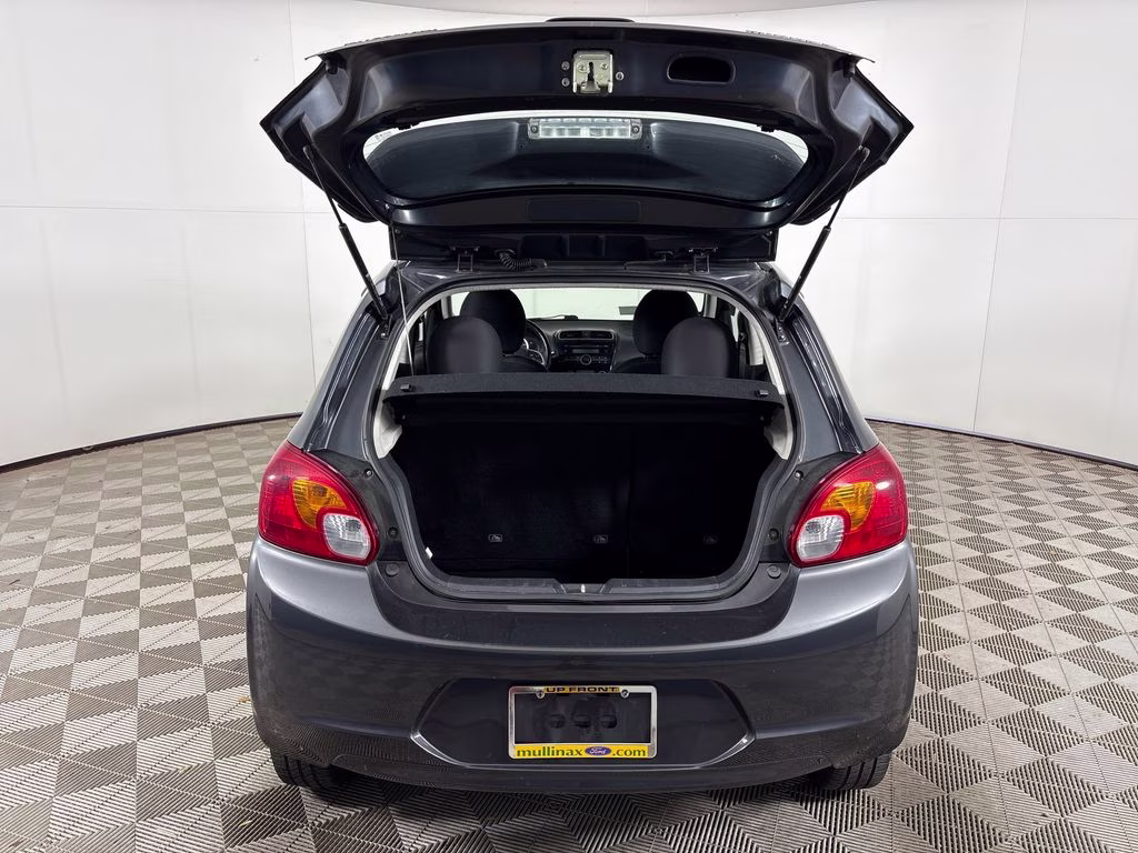 2014 Thunder Gray Mitsubishi Mirage ES FWD Hatchback
