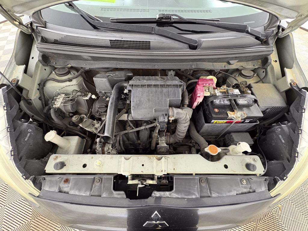 2014 Thunder Gray Mitsubishi Mirage ES FWD Hatchback
