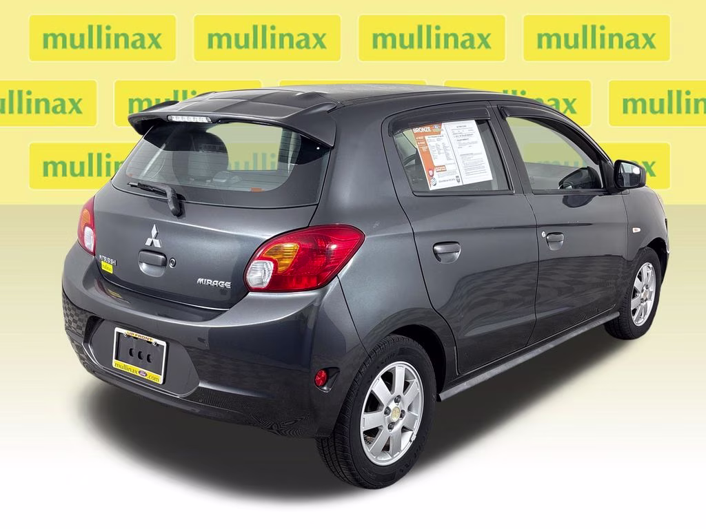 2014 Thunder Gray Mitsubishi Mirage ES FWD Hatchback