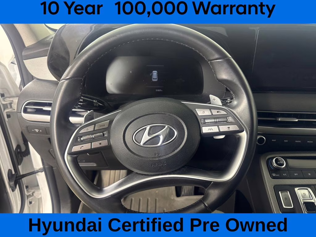 2023 Hyper White Hyundai Palisade SEL FWD SUV