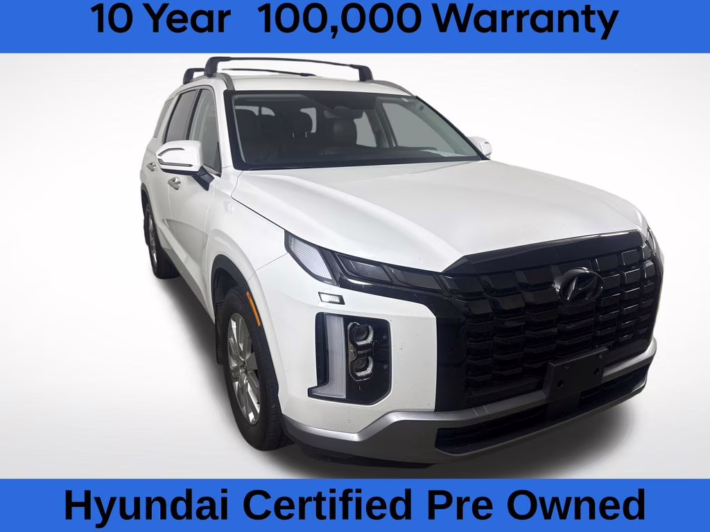 2023 Hyper White Hyundai Palisade SEL FWD SUV