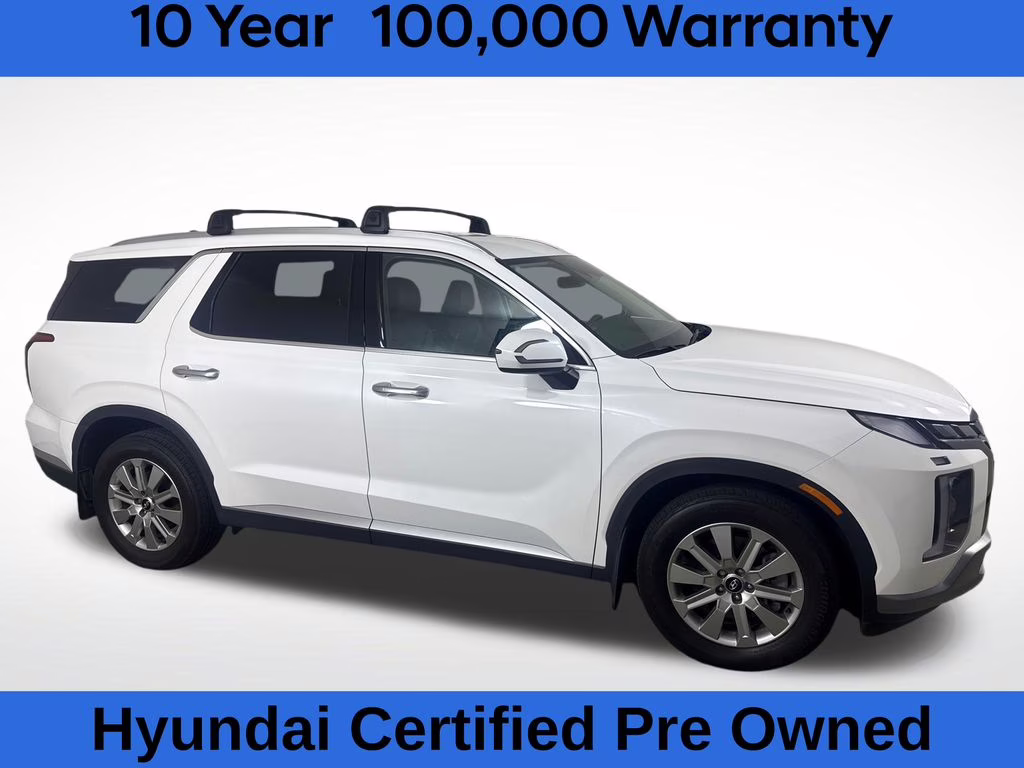 2023 Hyper White Hyundai Palisade SEL FWD SUV