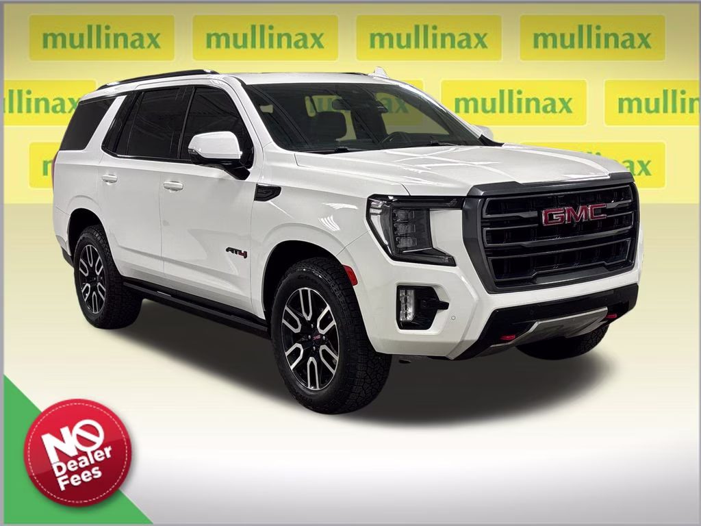 2023 Summit White GMC Yukon AT4 4X4 SUV
