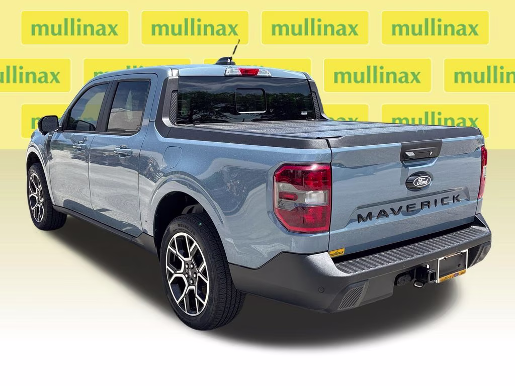 2025 Azure Gray Metallic Tri-Coat Ford Maverick Lariat AWD Truck