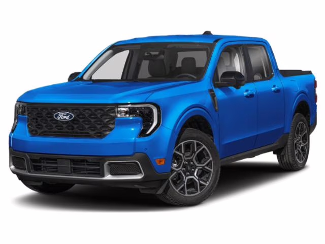 2025 Blue Ford Maverick Lariat AWD Truck