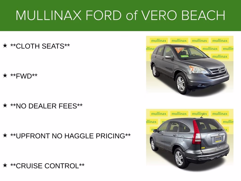2011 Polished Metal Metallic Honda CR-V EX-L FWD SUV