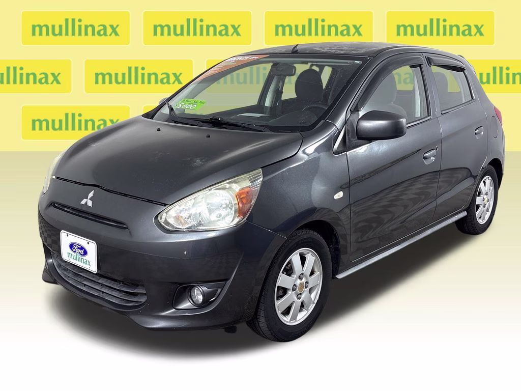 2014 Thunder Gray Mitsubishi Mirage ES FWD Hatchback
