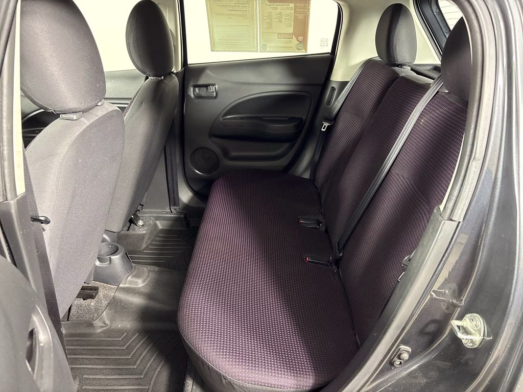 2014 Thunder Gray Mitsubishi Mirage ES FWD Hatchback