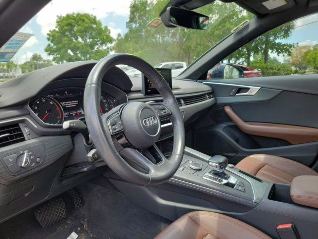 2018 Moonlight Blue Audi A4 2.0T ultra Premium FWD Sedan