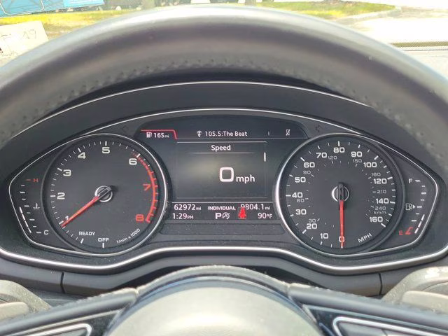 2018 Moonlight Blue Audi A4 2.0T ultra Premium FWD Sedan