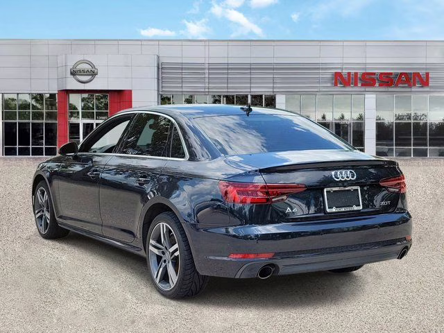 2018 Moonlight Blue Audi A4 2.0T ultra Premium FWD Sedan
