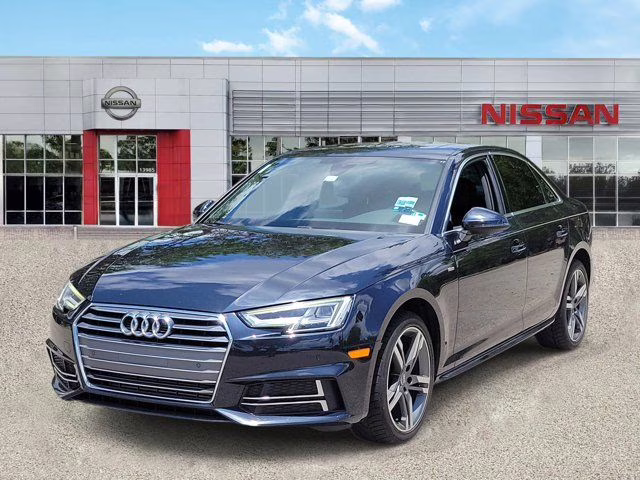 2018 Moonlight Blue Audi A4 2.0T ultra Premium FWD Sedan