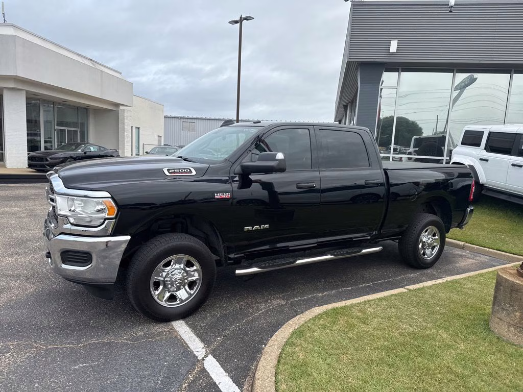 2021 Diamond Black Crystal Pearlcoat Ram 2500 Tradesman 4X4 Truck