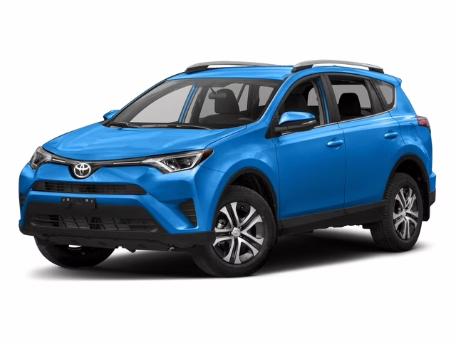 2018 Electric Storm Blue Toyota RAV4 LE FWD SUV