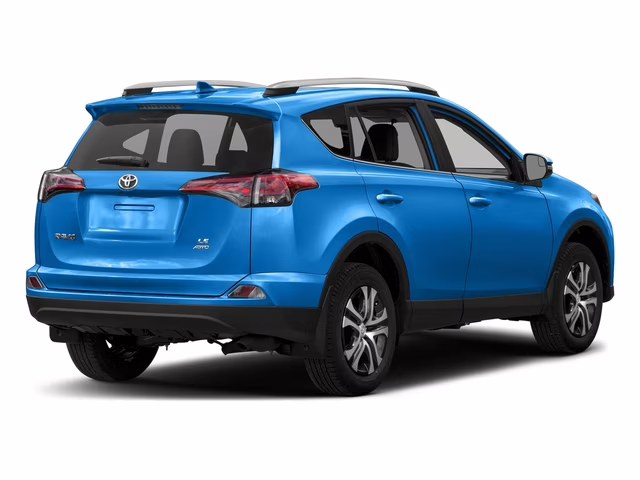 2018 Electric Storm Blue Toyota RAV4 LE FWD SUV