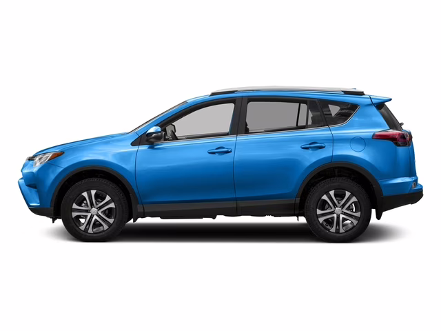 2018 Electric Storm Blue Toyota RAV4 LE FWD SUV