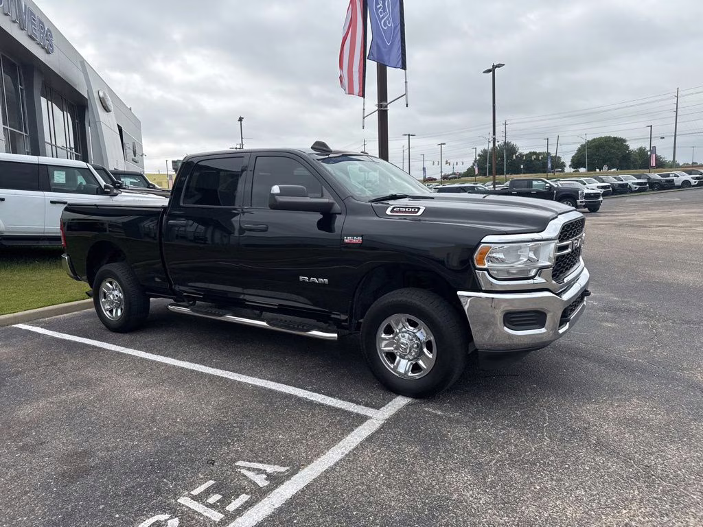2021 Diamond Black Crystal Pearlcoat Ram 2500 Tradesman 4X4 Truck