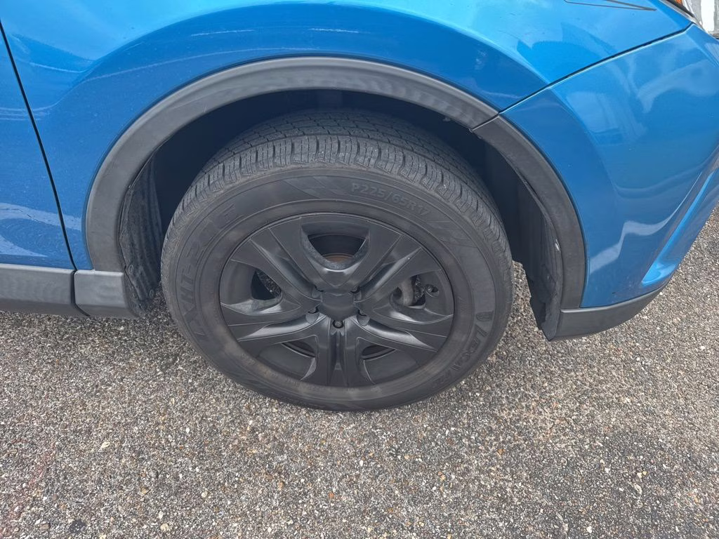 2018 Electric Storm Blue Toyota RAV4 LE FWD SUV