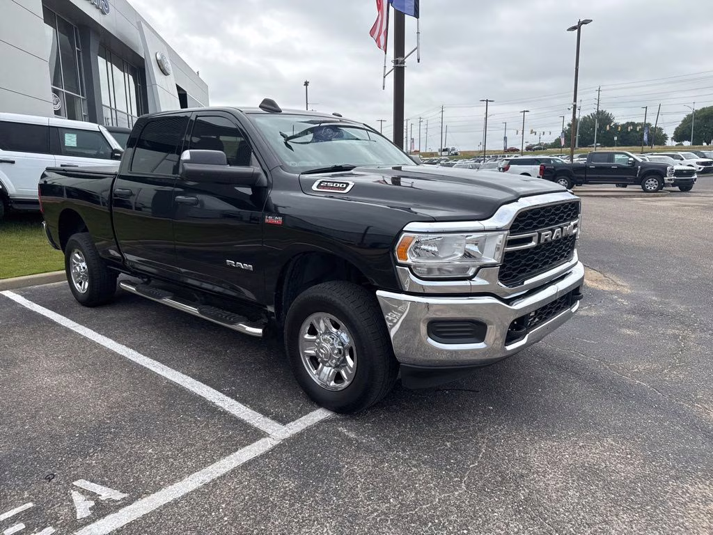 2021 Diamond Black Crystal Pearlcoat Ram 2500 Tradesman 4X4 Truck
