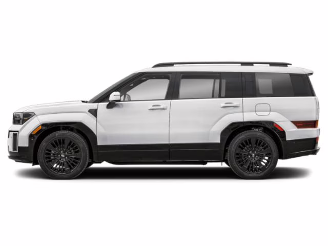 2026 Serenity White Hyundai Santa Fe Hybrid Calligraphy FWD SUV