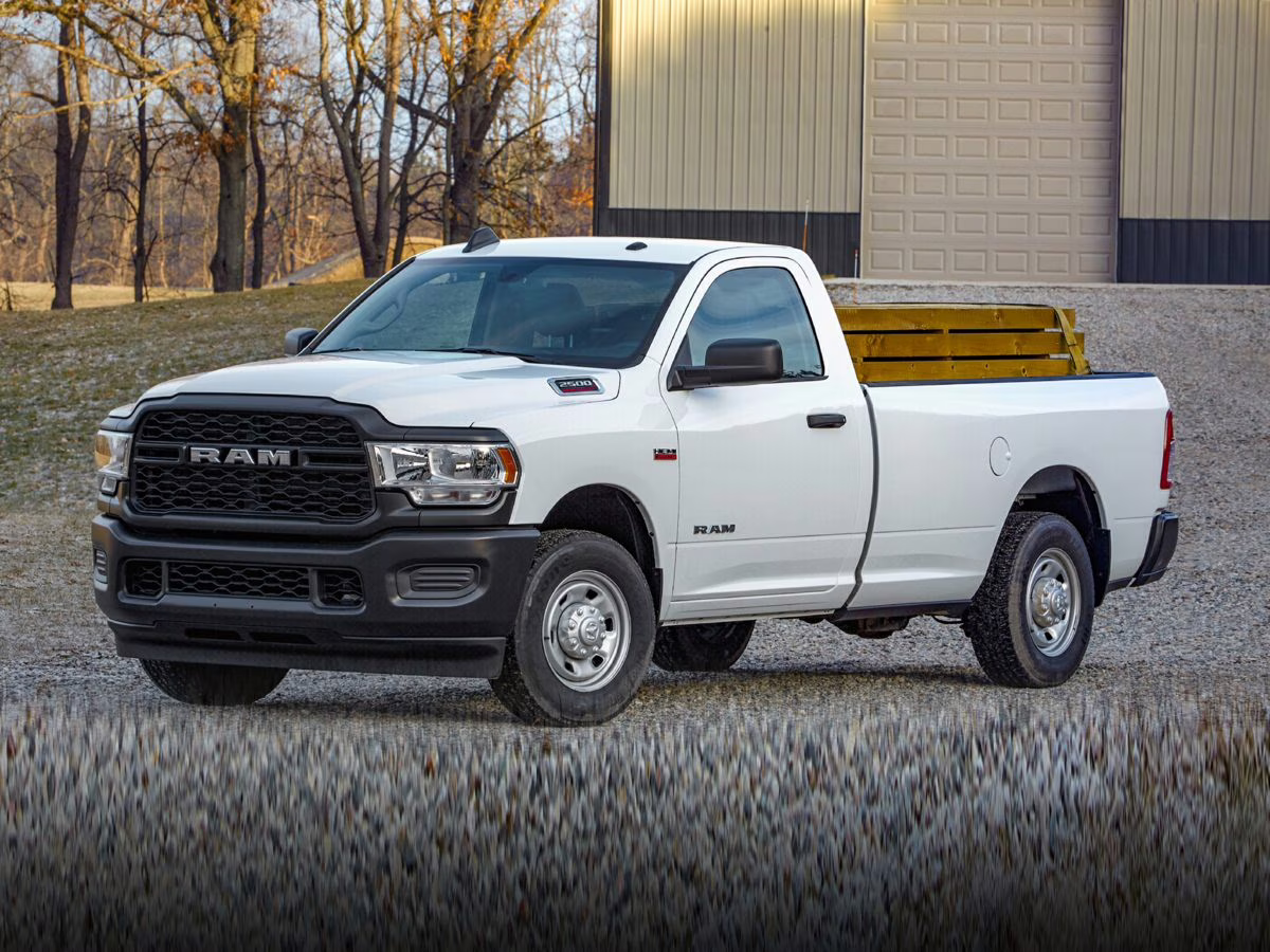 2021 Diamond Black Crystal Pearlcoat Ram 2500 Tradesman 4X4 Truck