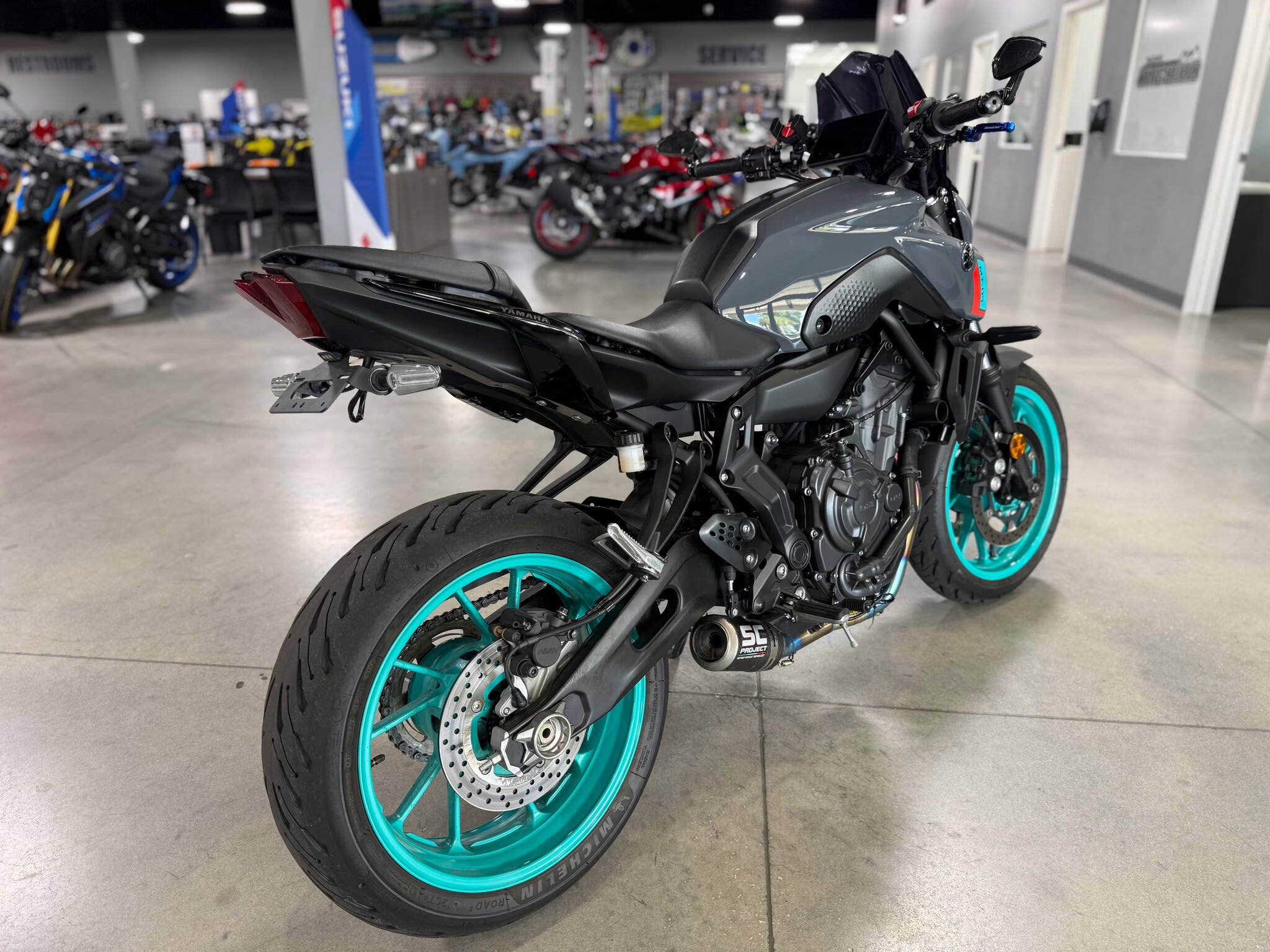 2023 Yamaha MT 07 Motorcycle