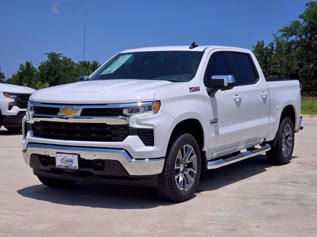 2026 Summit White Chevrolet Silverado 1500 LT 4X4 Truck
