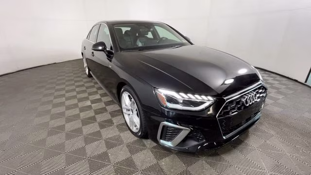 2023 Mythos Black Metallic Audi A4 45 S line Premium Plus AWD Sedan