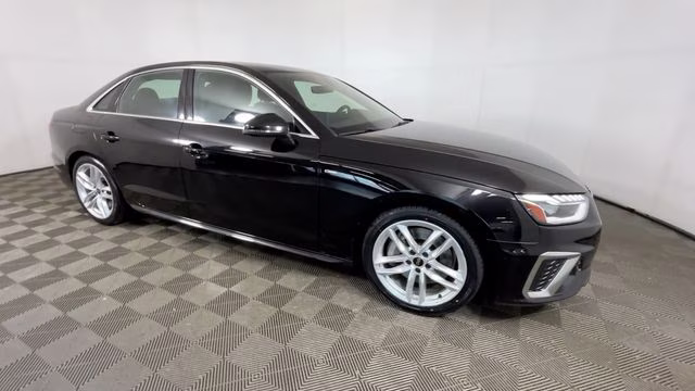 2023 Mythos Black Metallic Audi A4 45 S line Premium Plus AWD Sedan
