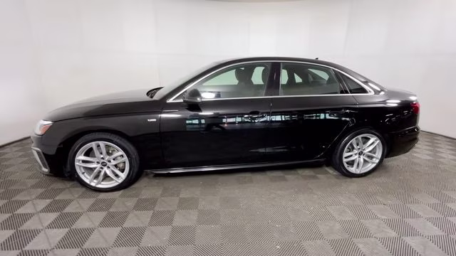 2023 Mythos Black Metallic Audi A4 45 S line Premium Plus AWD Sedan