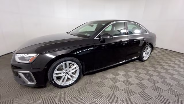 2023 Mythos Black Metallic Audi A4 45 S line Premium Plus AWD Sedan