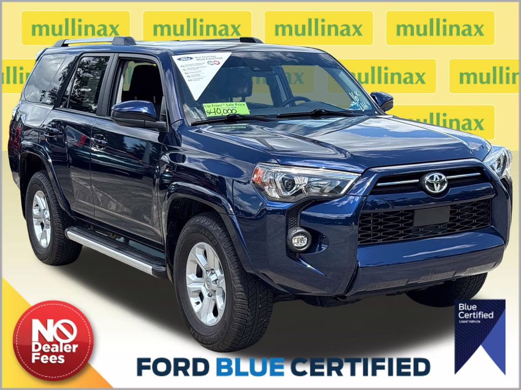 2022 Nautical Blue Metallic Toyota 4Runner SR5 RWD SUV