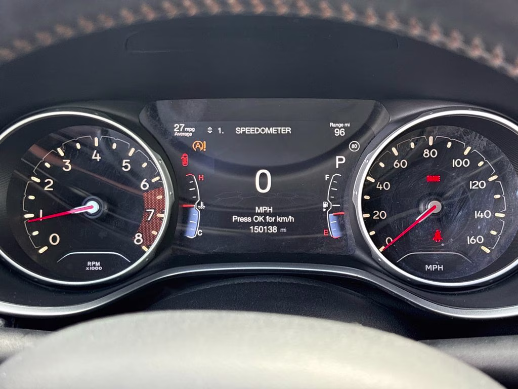 2018 Diamond Black Crystal Pearlcoat Jeep Compass Limited FWD SUV