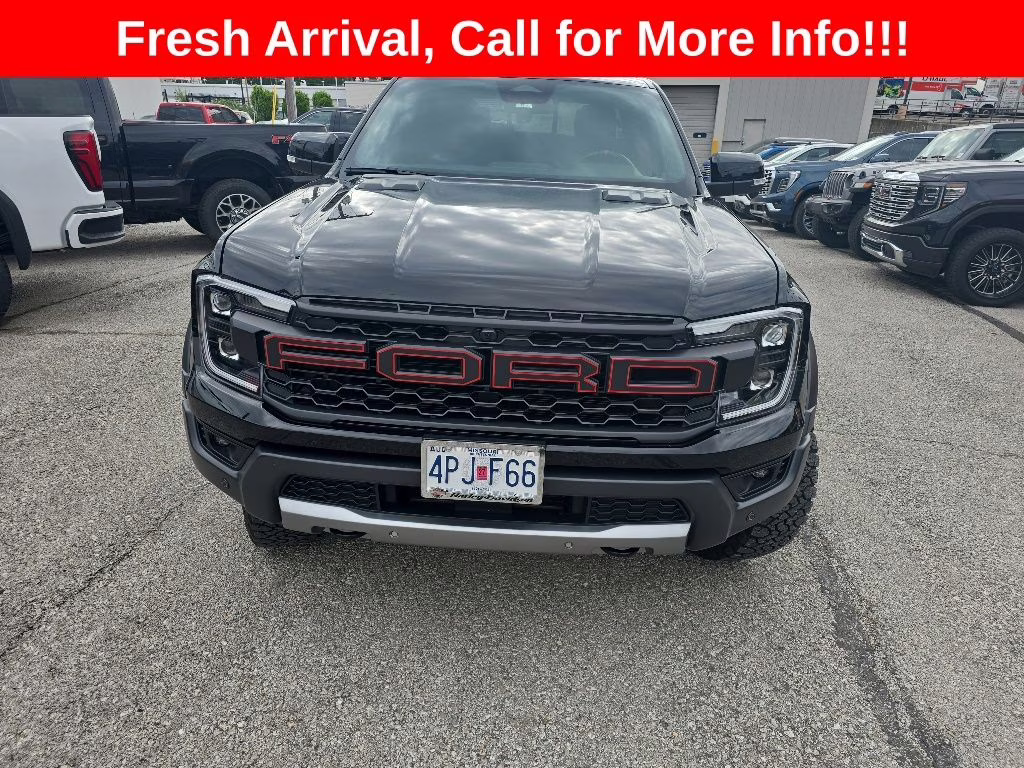 2025 Shadow Black Ford Ranger Raptor 4X4 Truck