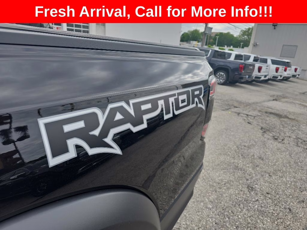 2025 Shadow Black Ford Ranger Raptor 4X4 Truck