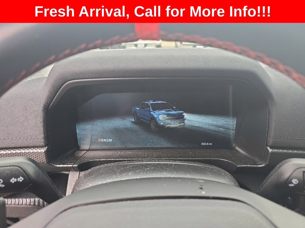 2025 Shadow Black Ford Ranger Raptor 4X4 Truck