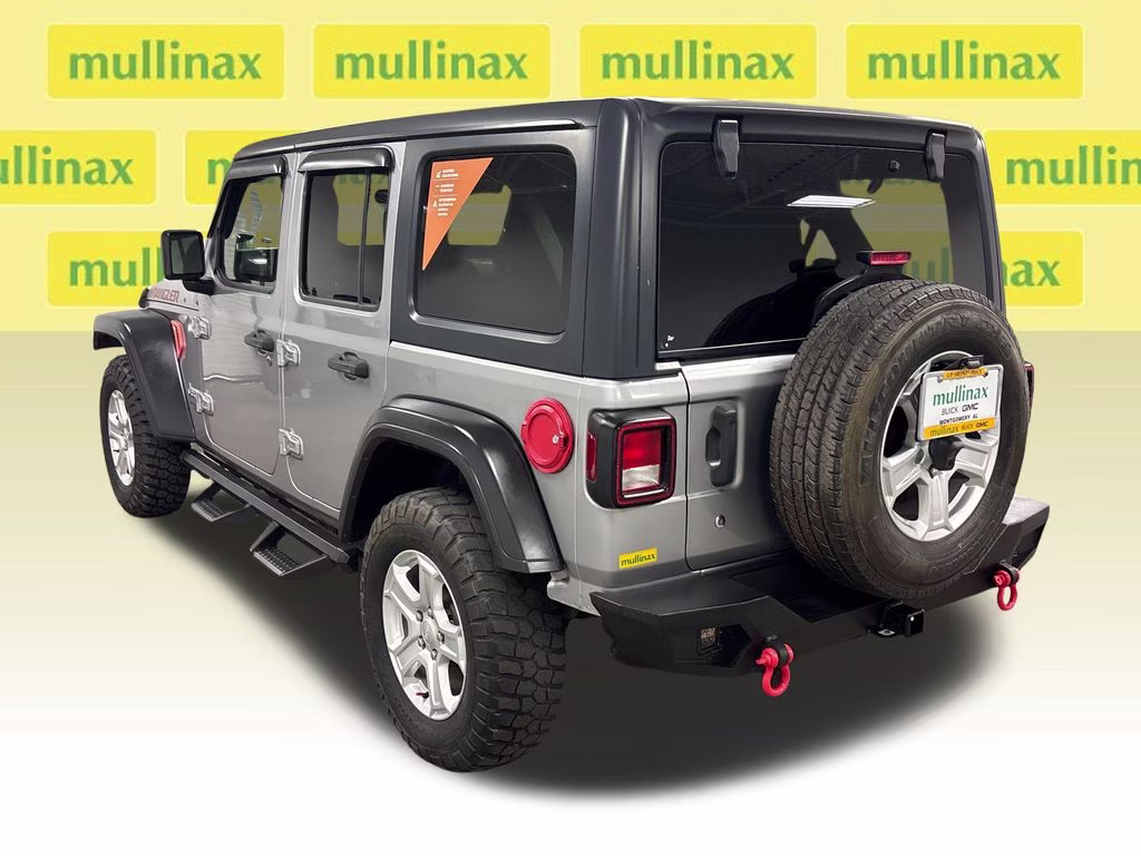 2019 Billet Silver Metallic Clearcoat Jeep Wrangler Unlimited Sport S 4X4 SUV