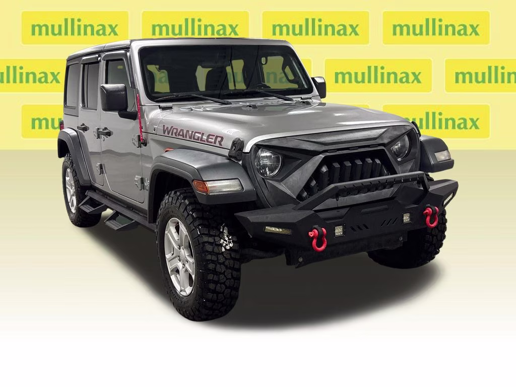 2019 Billet Silver Metallic Clearcoat Jeep Wrangler Unlimited Sport S 4X4 SUV