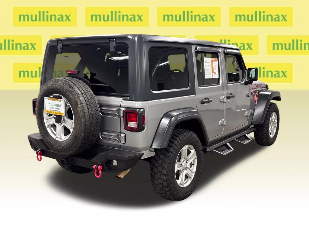 2019 Billet Silver Metallic Clearcoat Jeep Wrangler Unlimited Sport S 4X4 SUV
